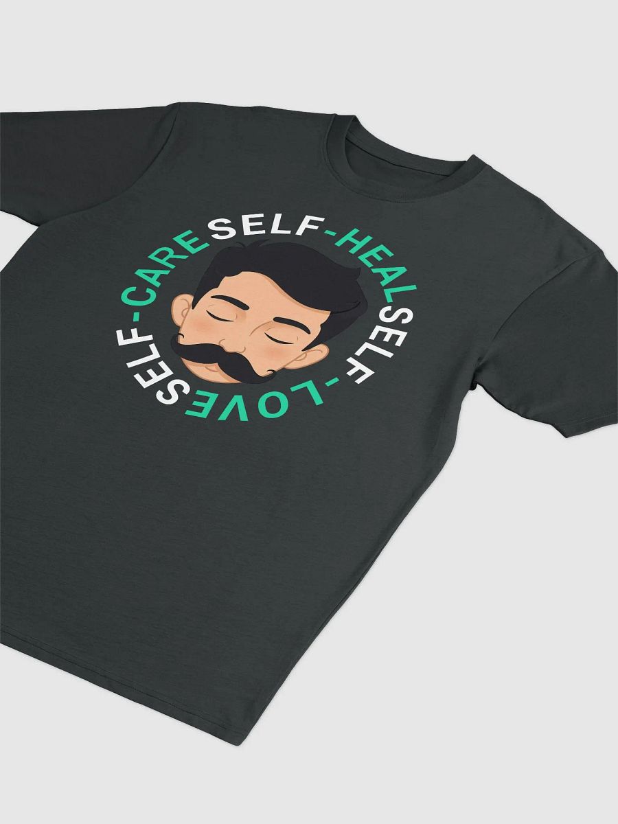 Self Heal, Self Love, Self Care Cotton Heritage Men's Premium Heavyweight Tee product image (5)