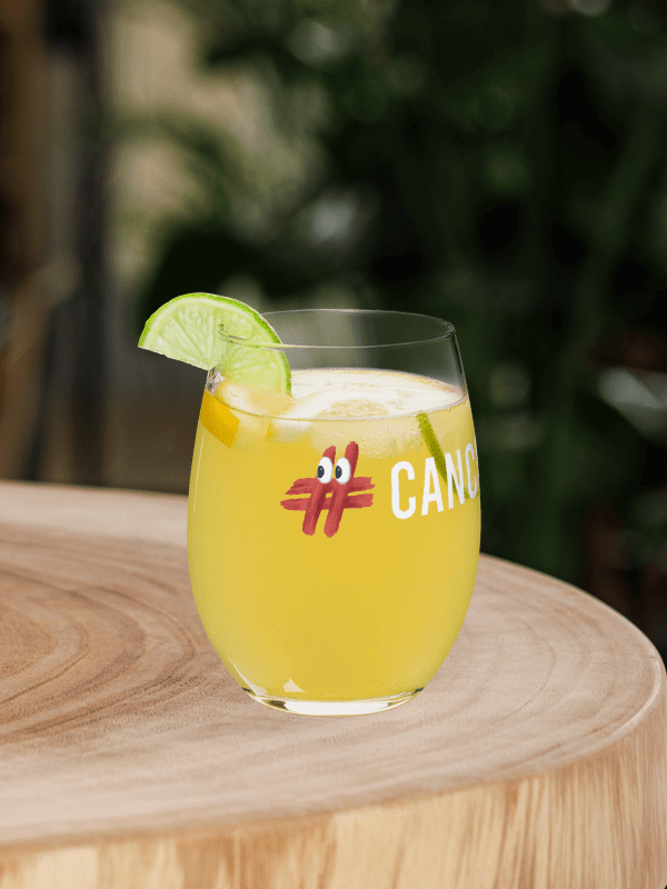 'Canceling Since 2015' Stemless Wine Glass product image (1)