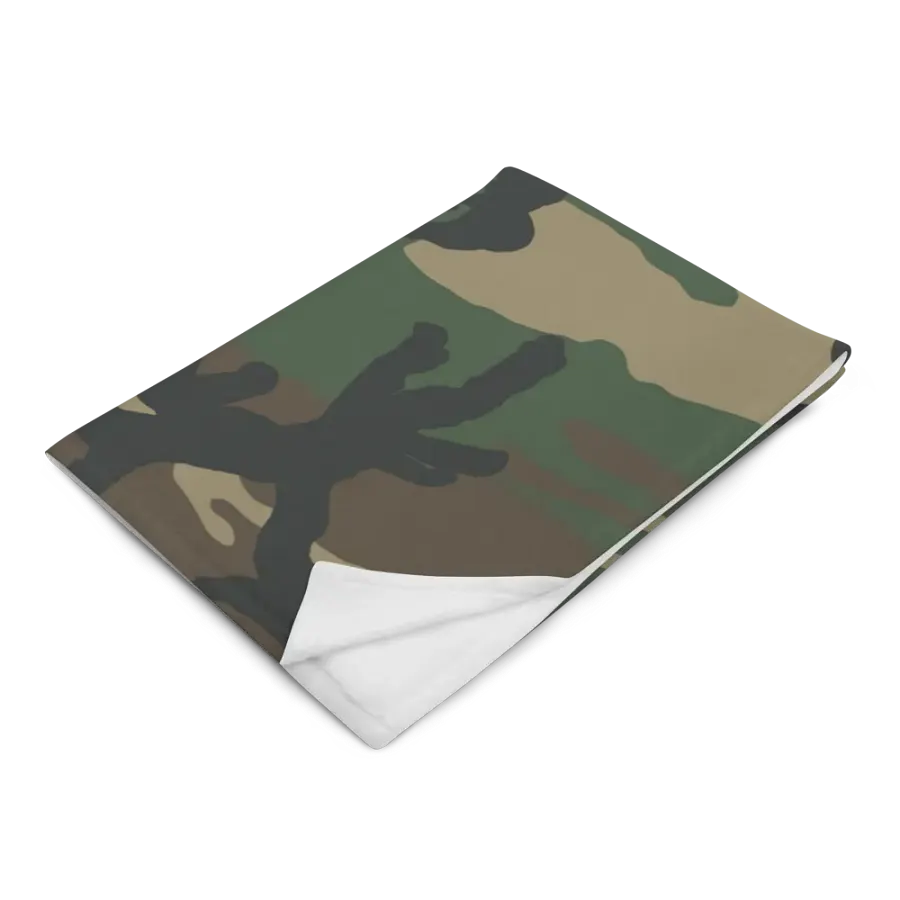 "CIF" Camouflage Comfort Throw Blanket product image (2)