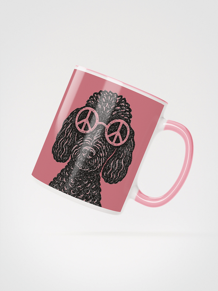 poodles for peace mug product image (2)