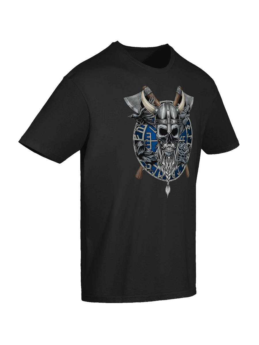 Viking Skull Front Graphic Tee product image (10)