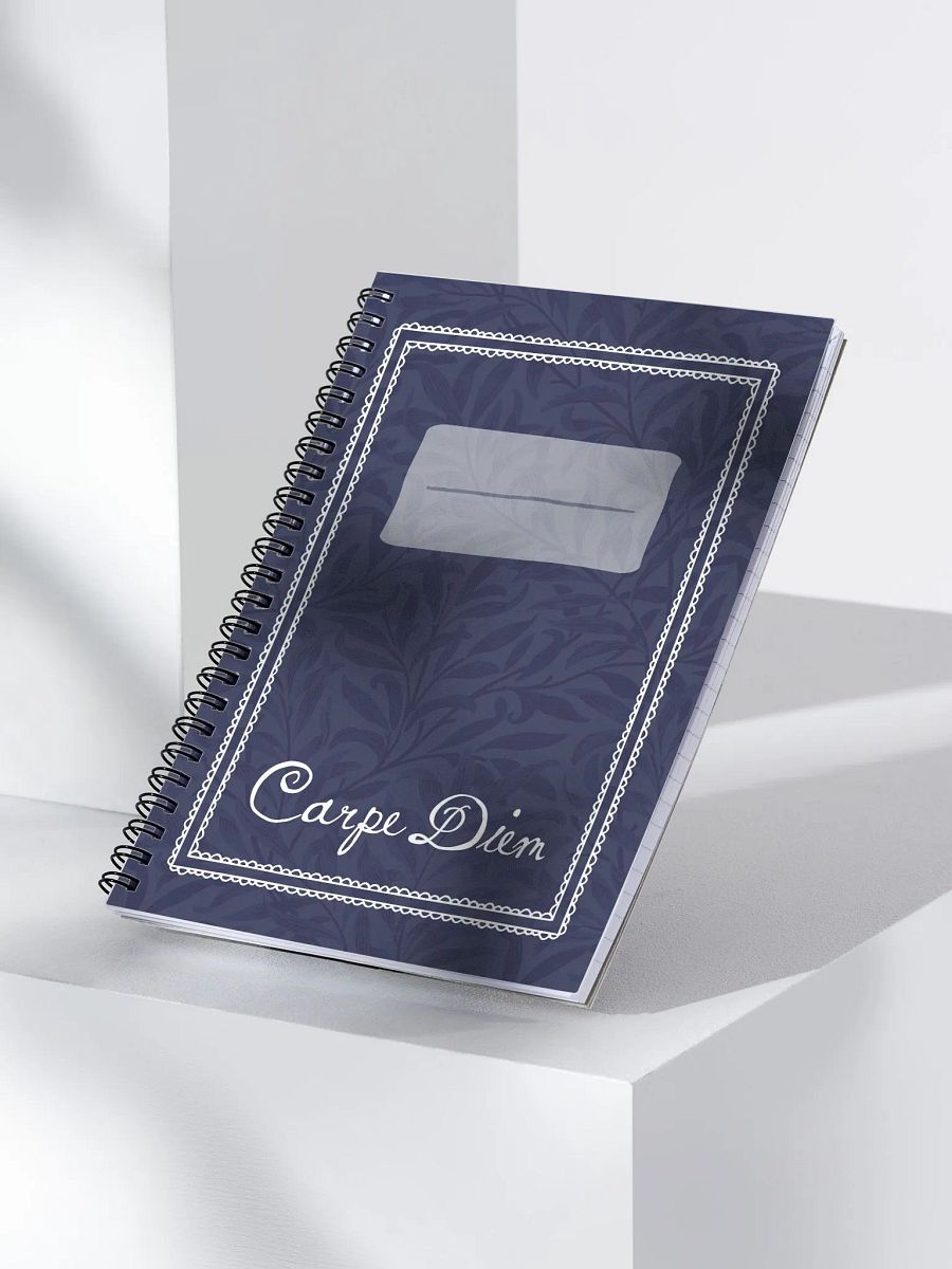 Carpe Diem Notebook Blue product image (5)