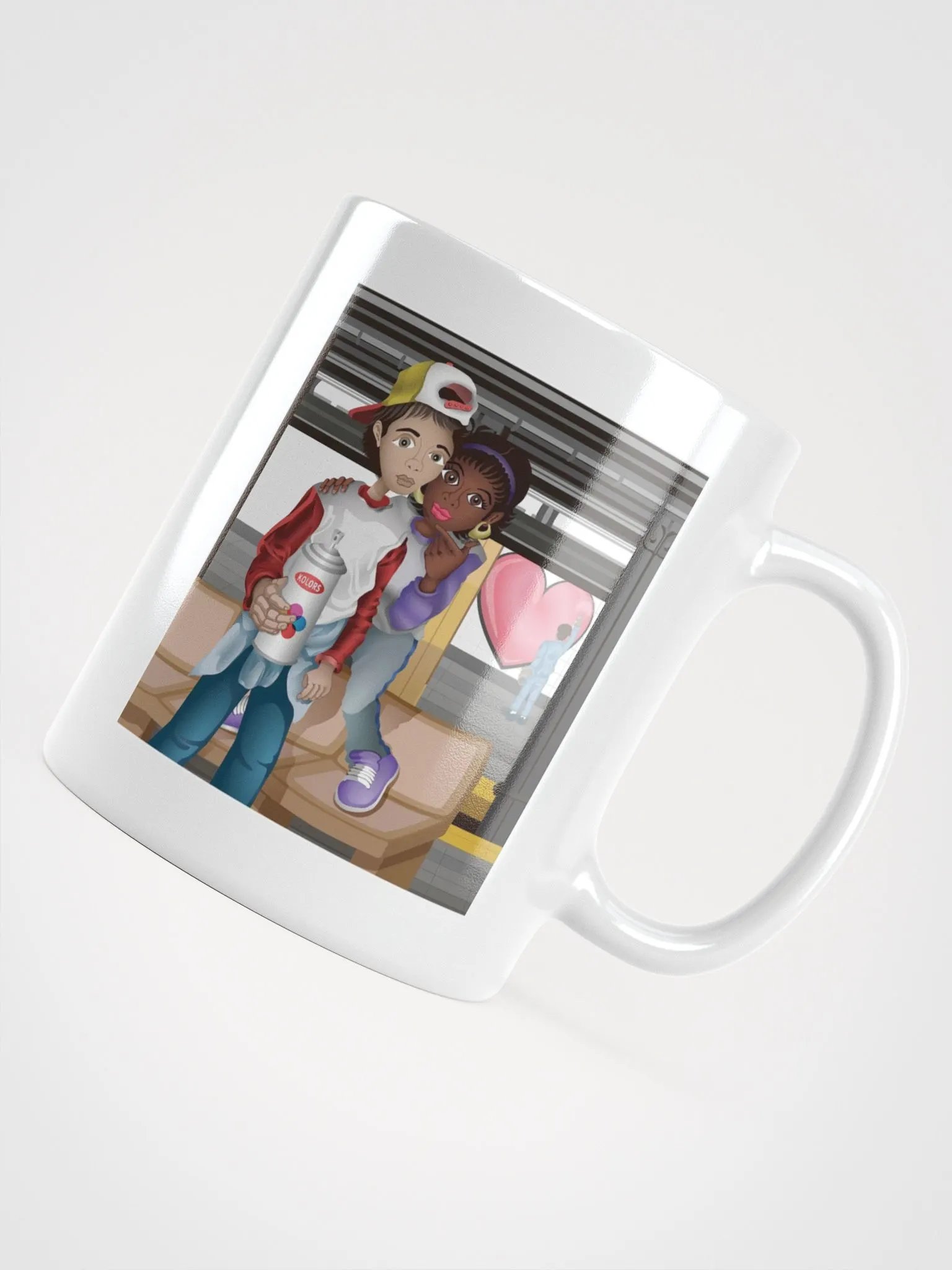 Graffiti Couple Mug product image (7)