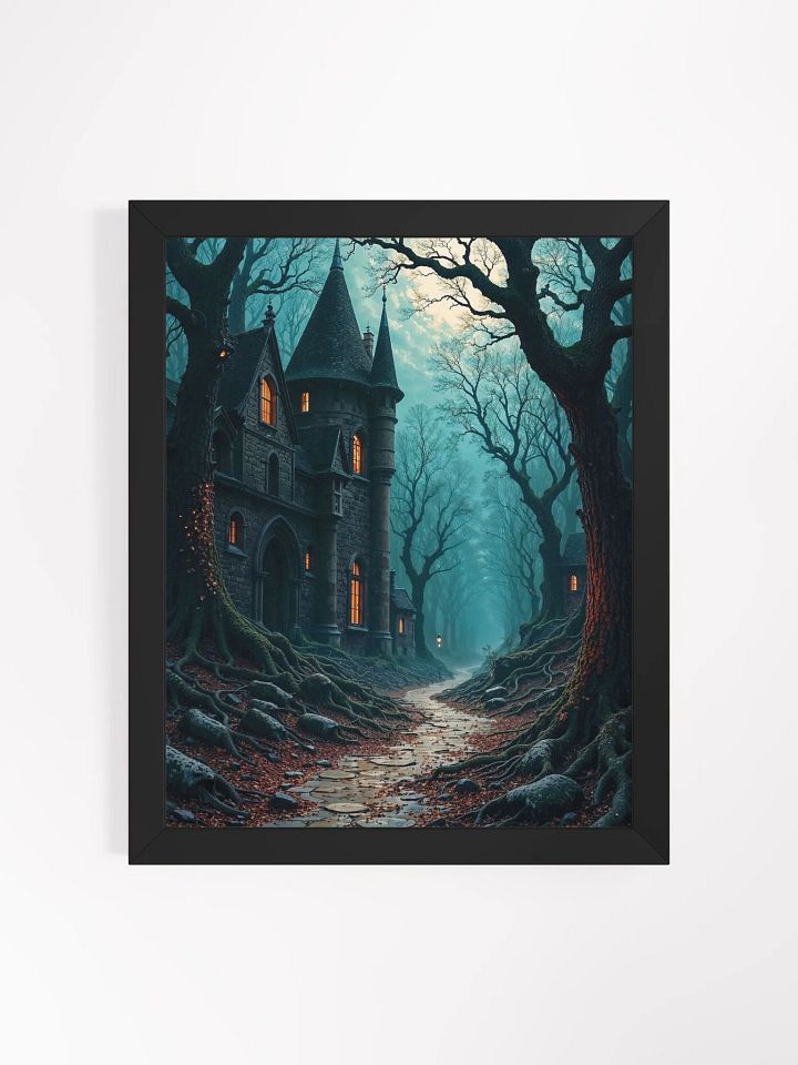 Twilight Gothic Manor Framed Print product image (3)