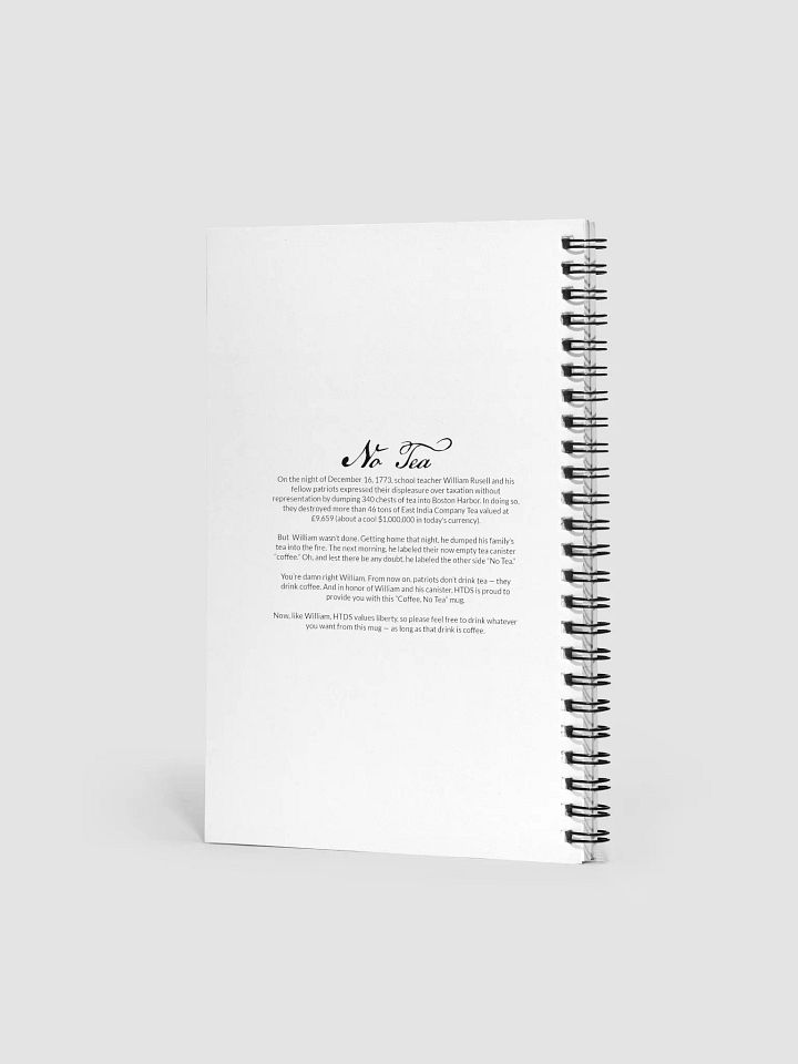 Spiral Bound HTDS Notebook product image (2)