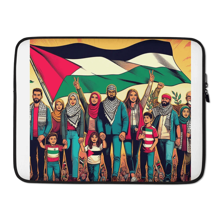 Unity Flag Laptop Sleeve | free palestine product image (2)