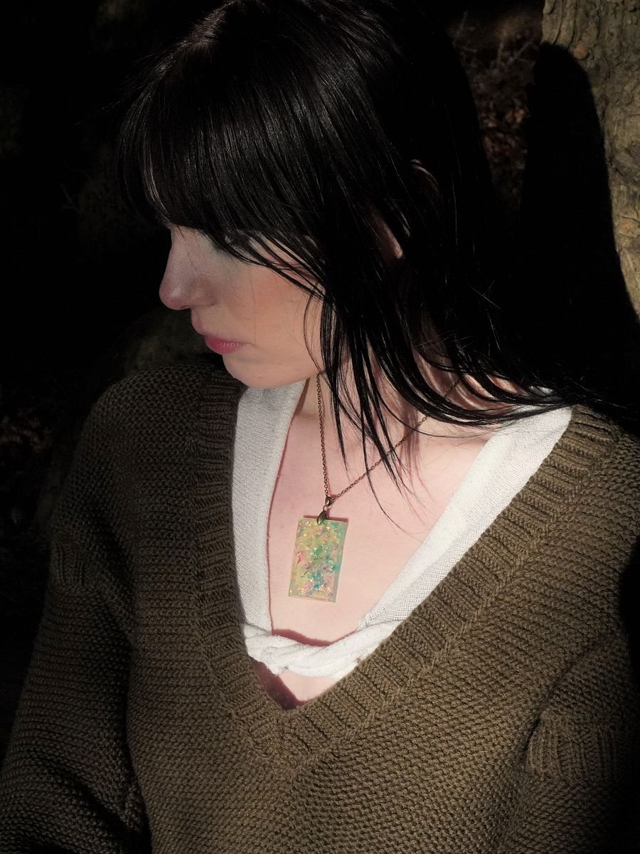 Kaos Moss fairy Green reisin necklace product image (3)
