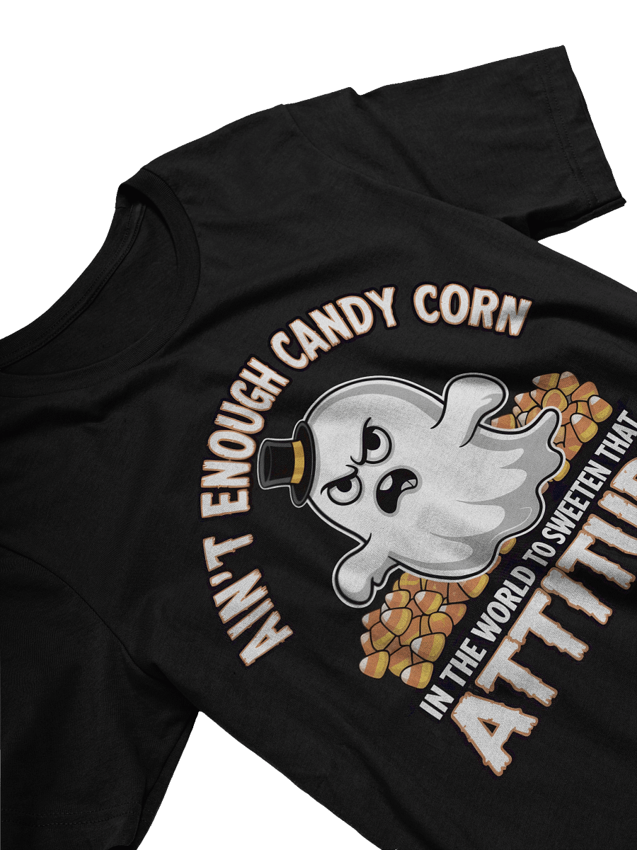Ghostly Candy Corn Attitude T-Shirt product image (3)