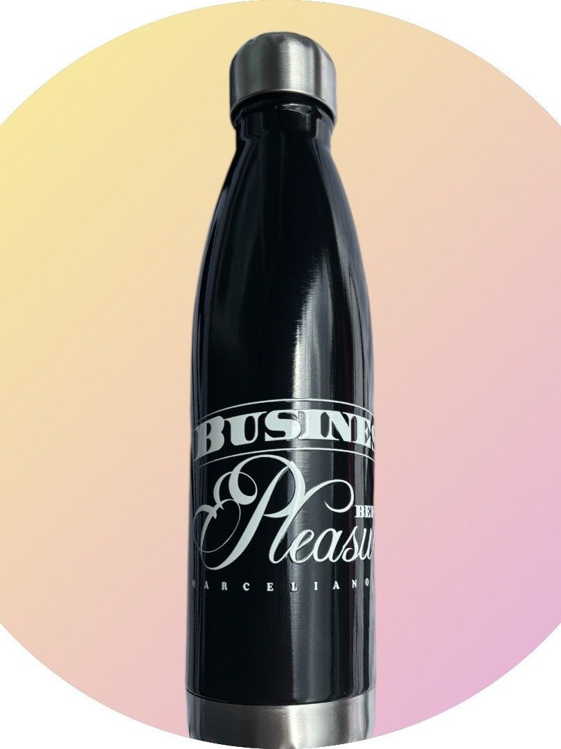 Business before Pleasure 17oz Stainless Bottle product image (1)