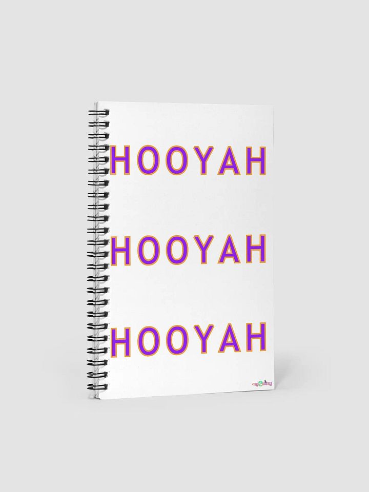 Hooyah Notebook product image (1)
