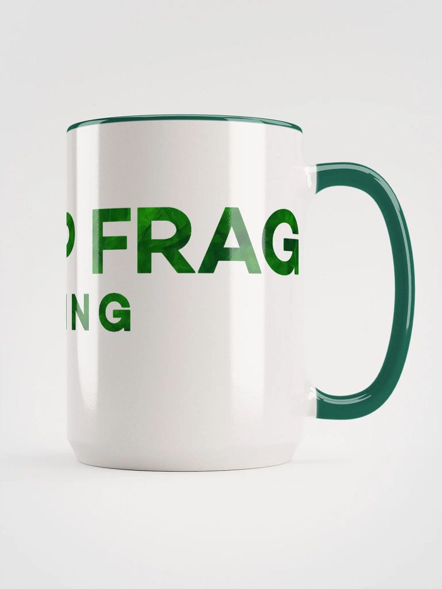 TopFrag™ Green Ceramic Mug with Color Inside product image (3)