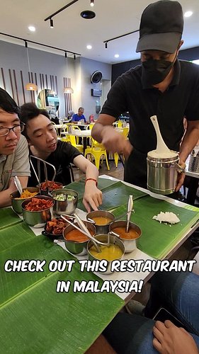 Amazing Restaurant in Kuala Lumpur: Bananabro! Curry Served on a Leaf! 🇲🇾

Check out Bananabro in Kuala Lumpur, where traditi...