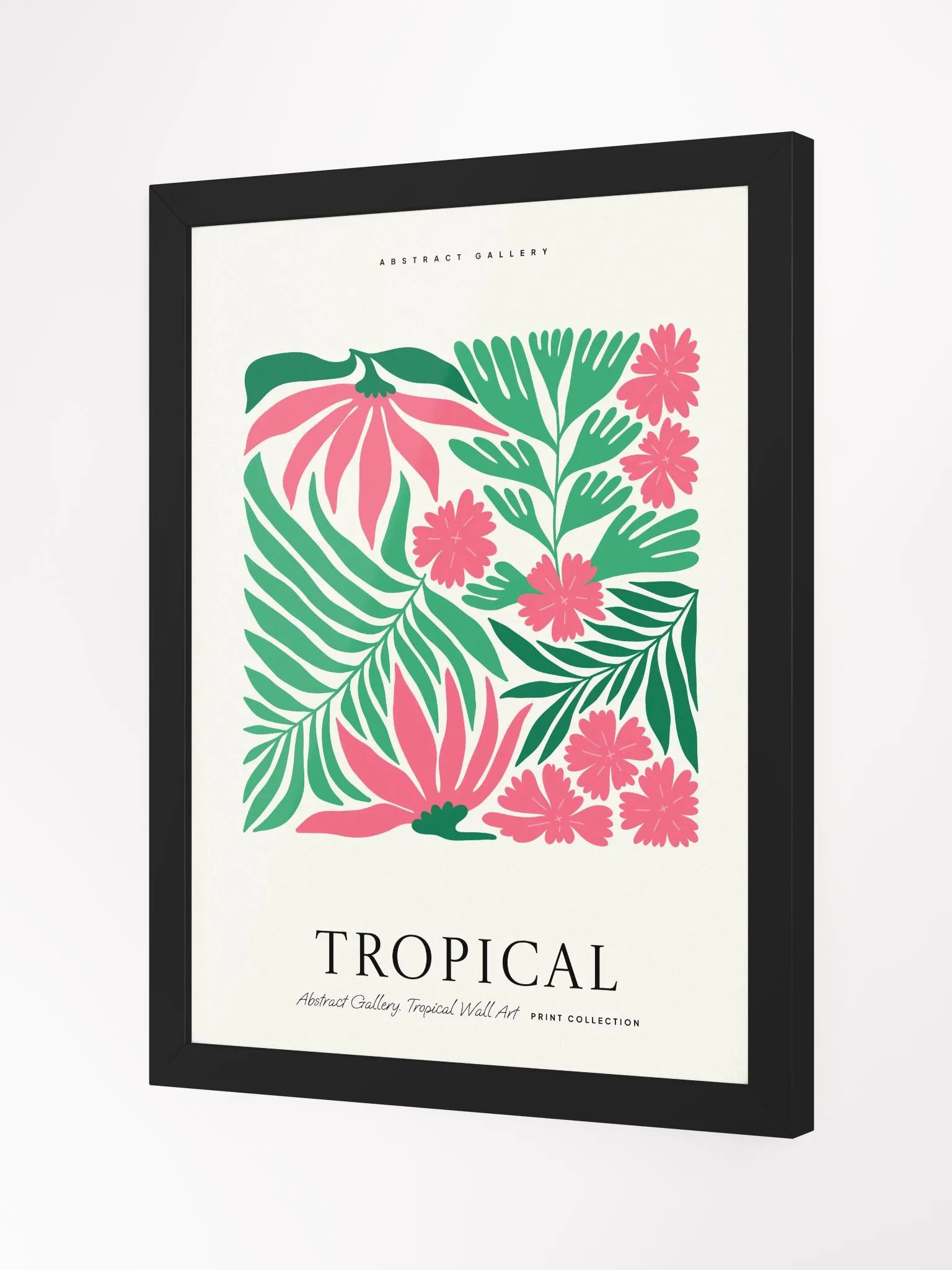 Floral Harmony - Framed Poster product image (2)