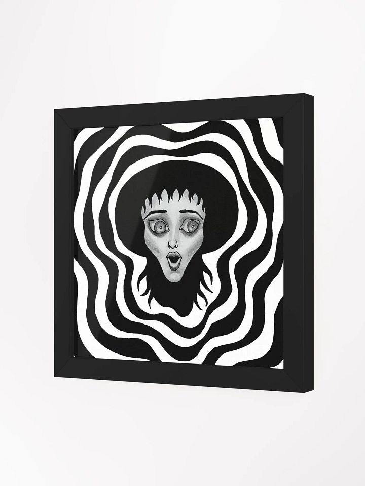 Loony Lydia framed print product image (2)