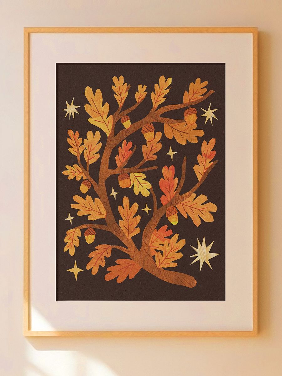 Golden Oak Print product image (1)