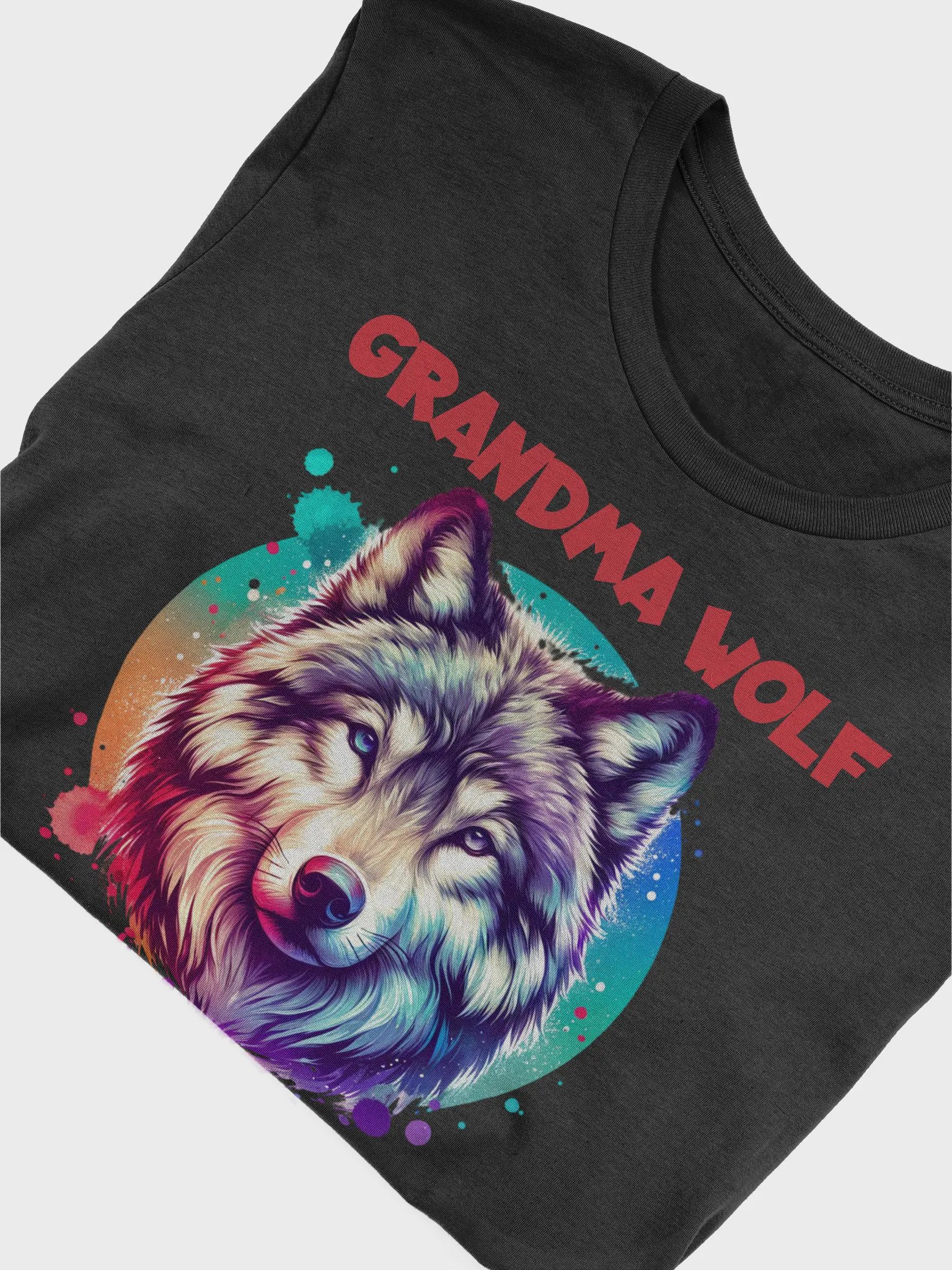 Grandma Wolf Vivid T-Shirt product image (4)