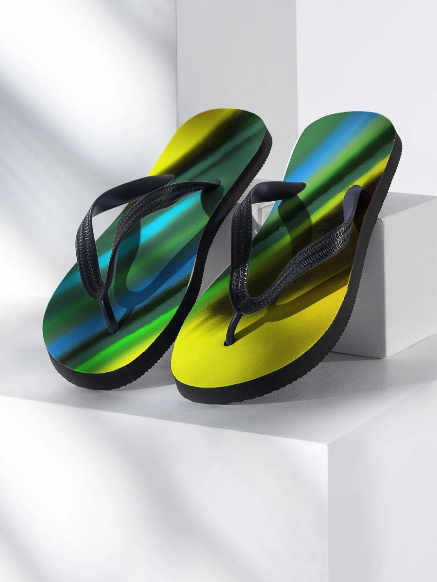 Flip-flops stripe print design product image (1)