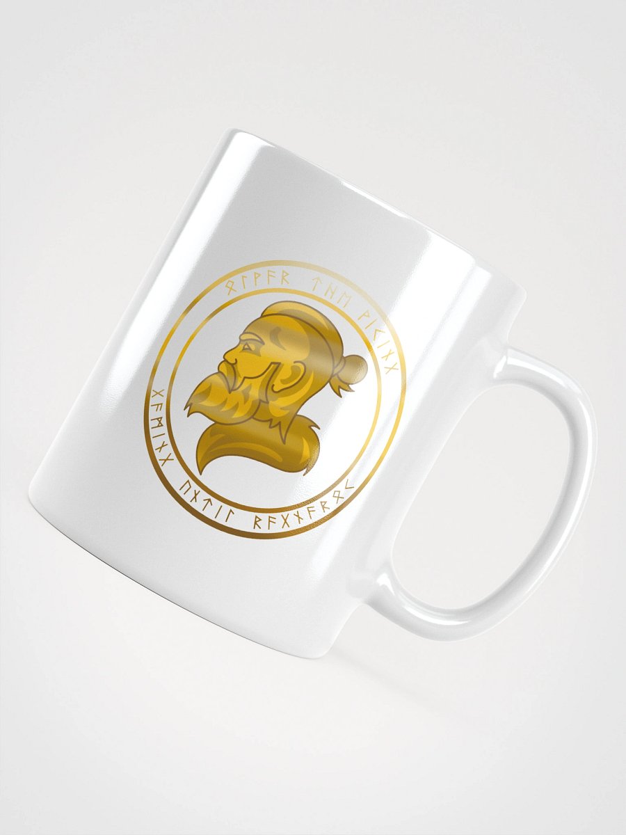 "Runic Circle Logo" mug, white product image (12)