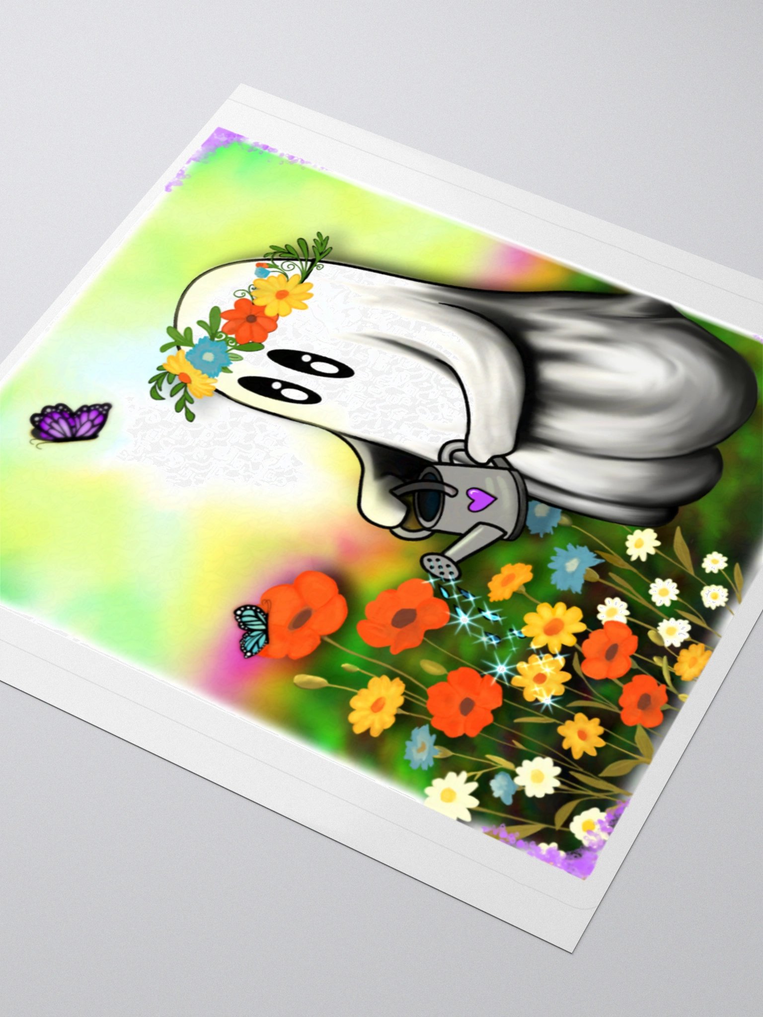 Keeper of the Forgotten - Flower Ghost Sticker product image (4)