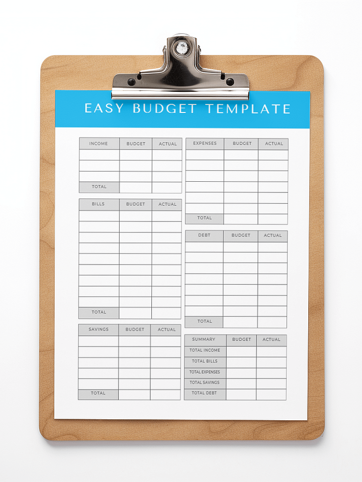 Easy Budget Template product image (1)
