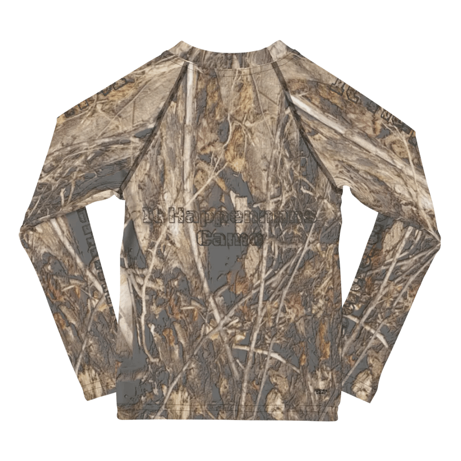 Kids Rash Guard - Dead Split - It Happennnns Camo product image (10)
