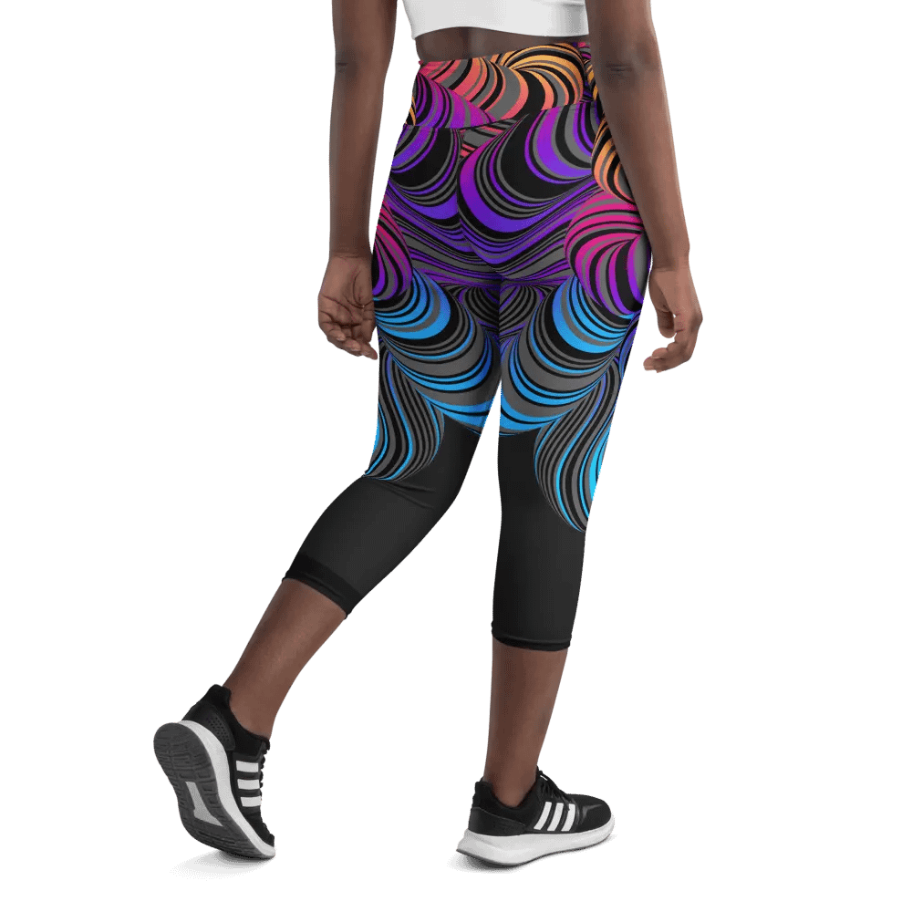Psychadelic Swirl Leggings product image (8)