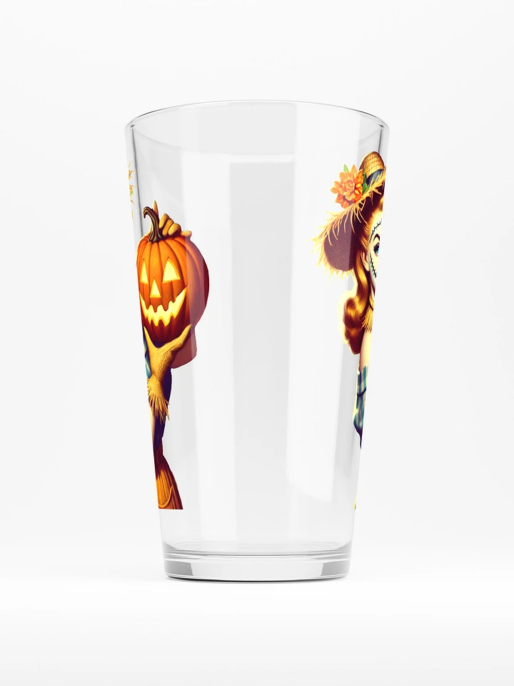 Harvest Scarecrow Halloween Shaker Pint Glass product image (2)