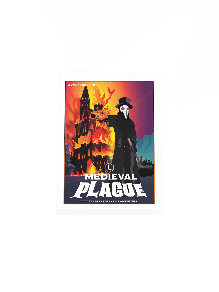Burn the Plague Poster product image (18)