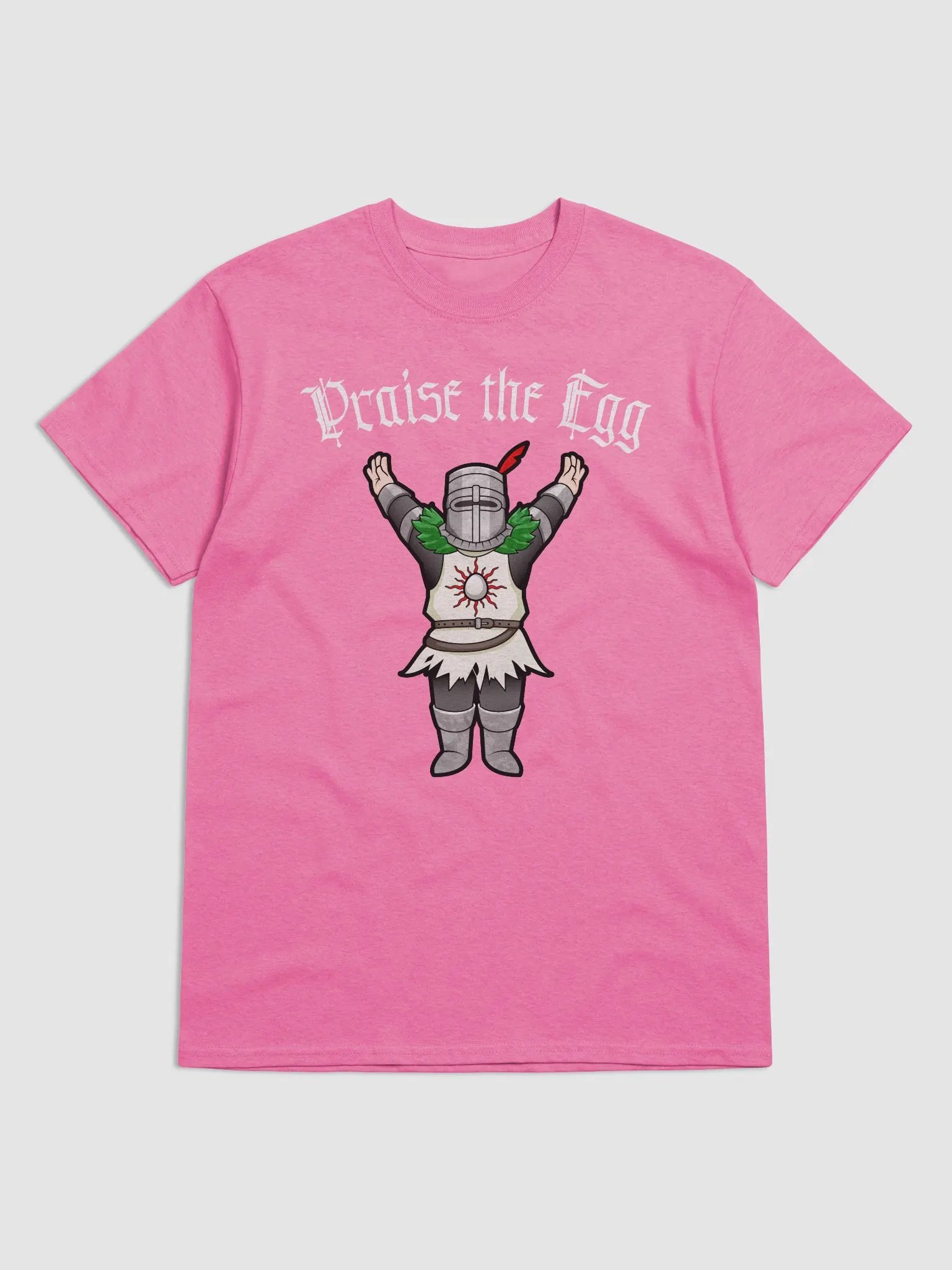Praise the Egg (White Text) T-shirt product image (4)