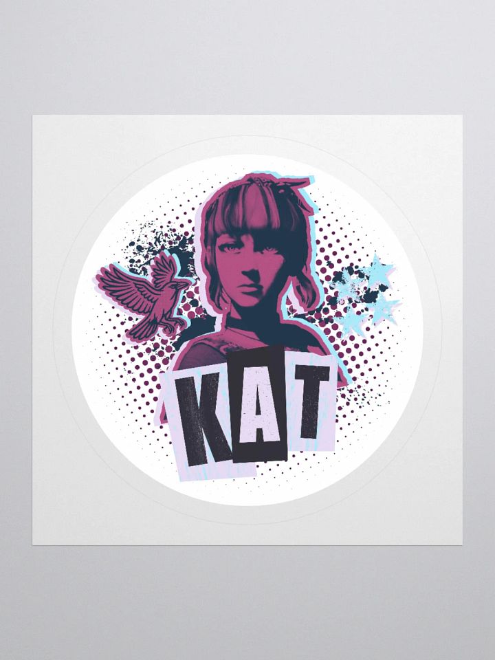 Lost Records: Bloom & Rage Kat Mikaelsen Grunge Sticker product image (1)