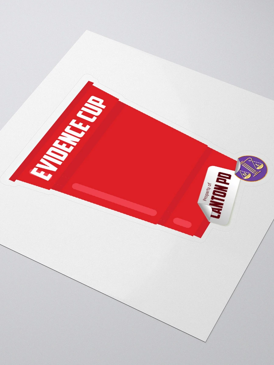 Evidence (solo) cup STICKER product image (3)