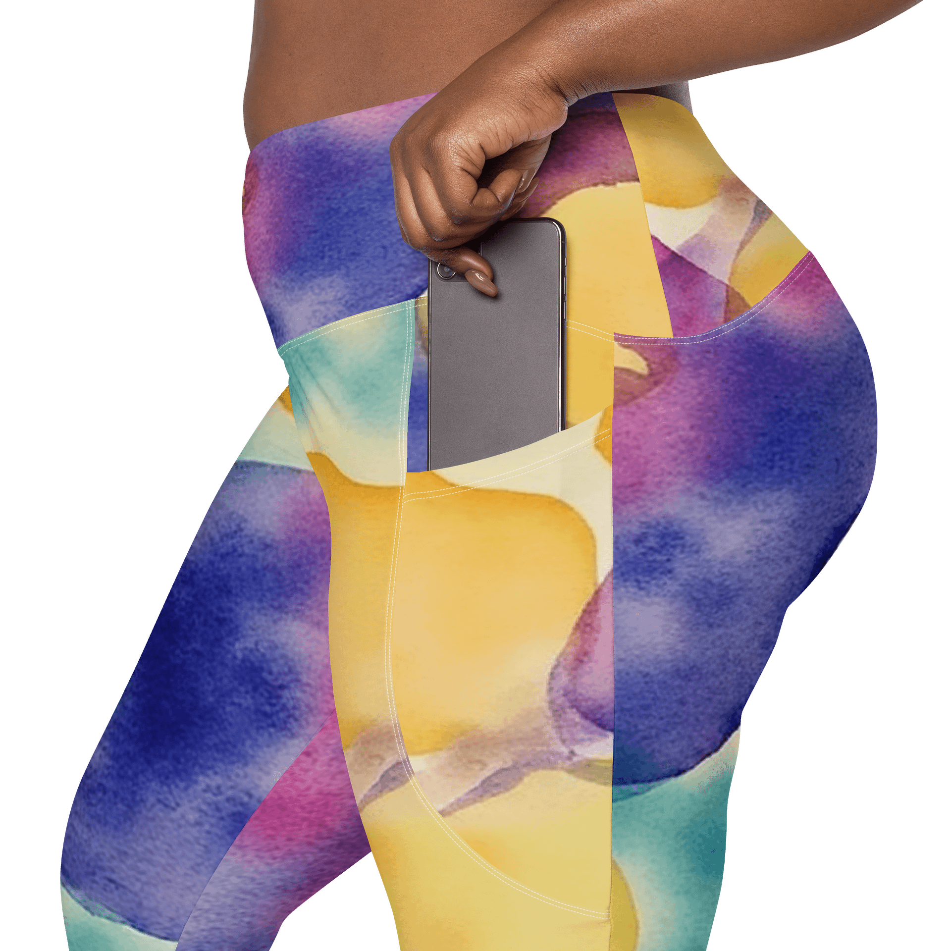 Barry Grady 'Blossom Breeze' Crossover Leggings product image (8)