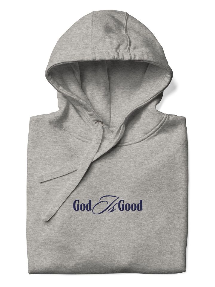 God Is Good Embraided Unisex Hoodie product image (2)