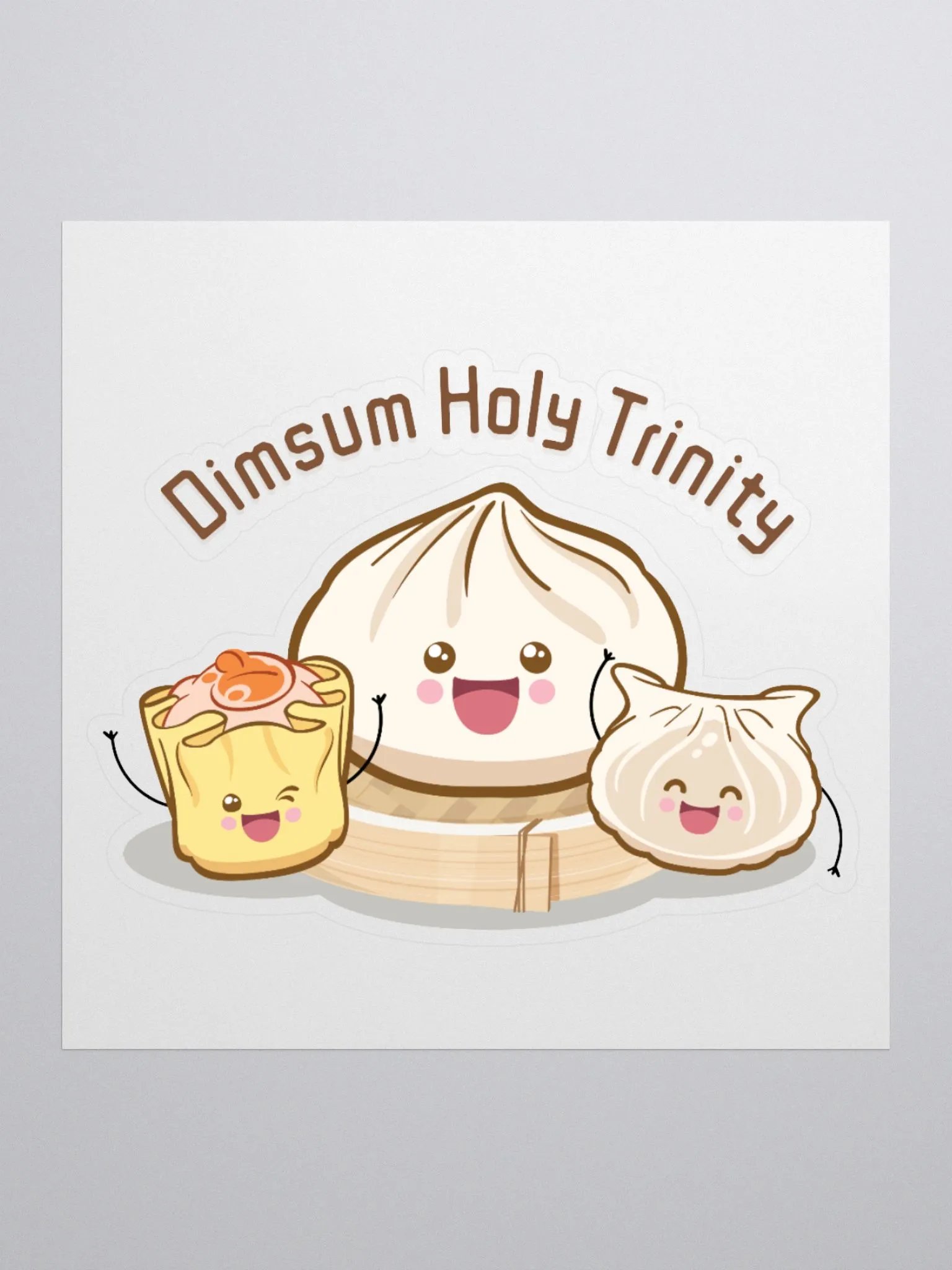 Dimsum Holy Trinity Sticker product image (1)