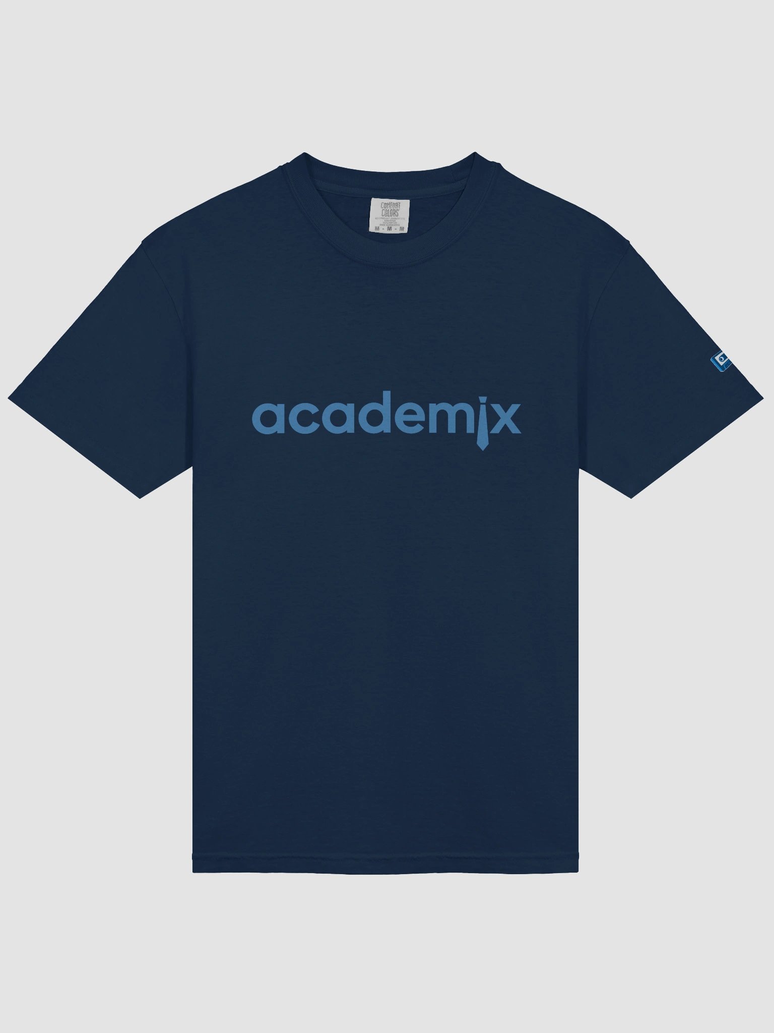 T-shirt academix (grand logo bleu) product image (1)