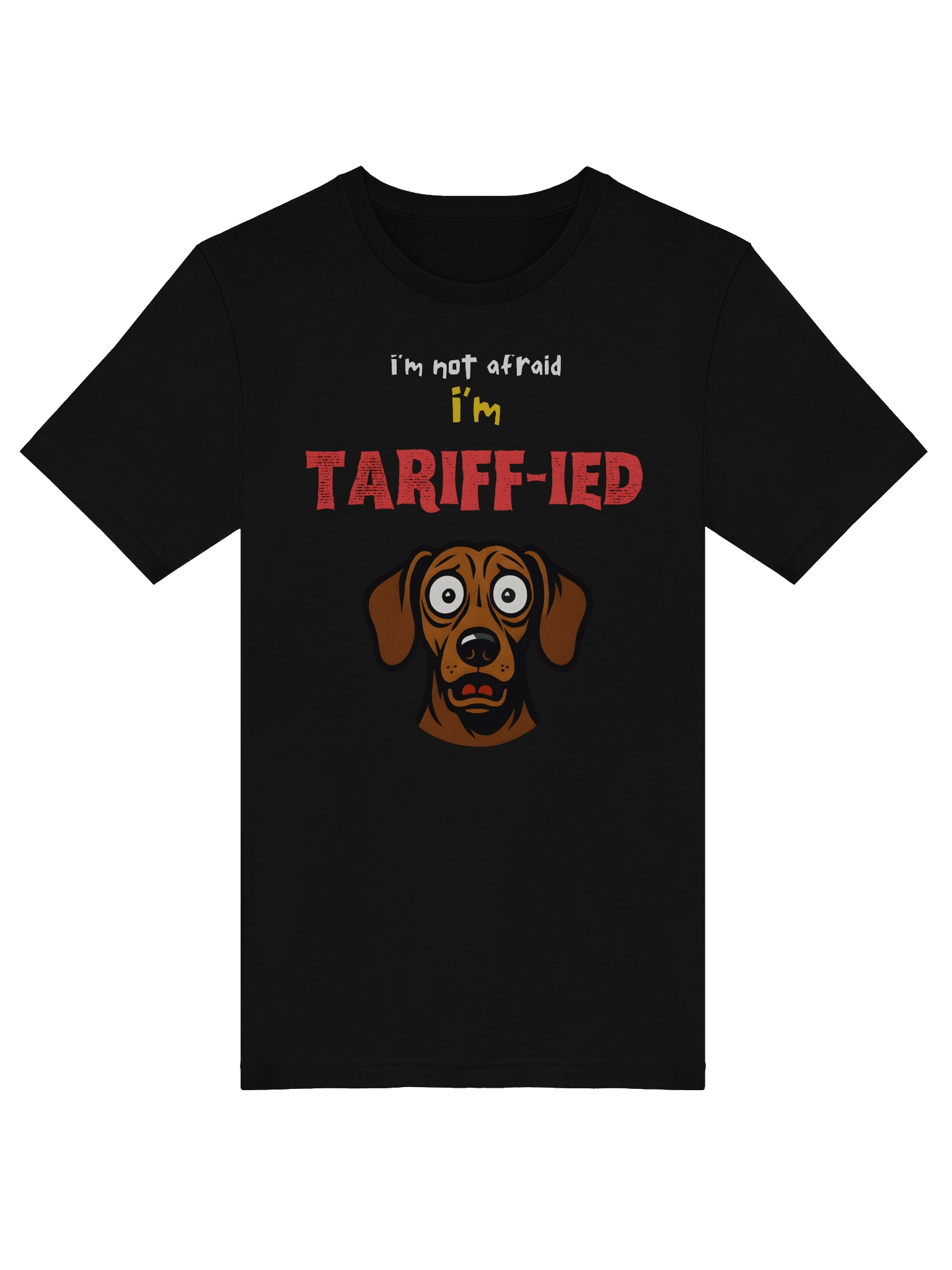Tariff-ied Pup Panic T-Shirt product image (5)