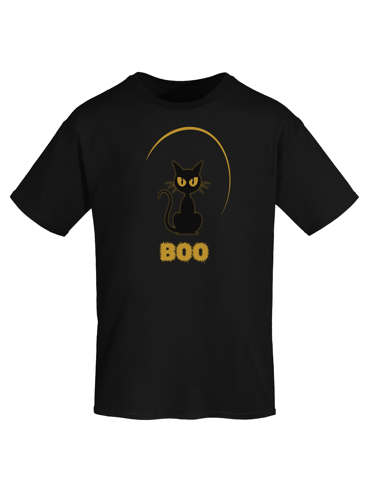 BOO: Moonlit Black Kitty - UNISEX T-SHIRT product image (7)