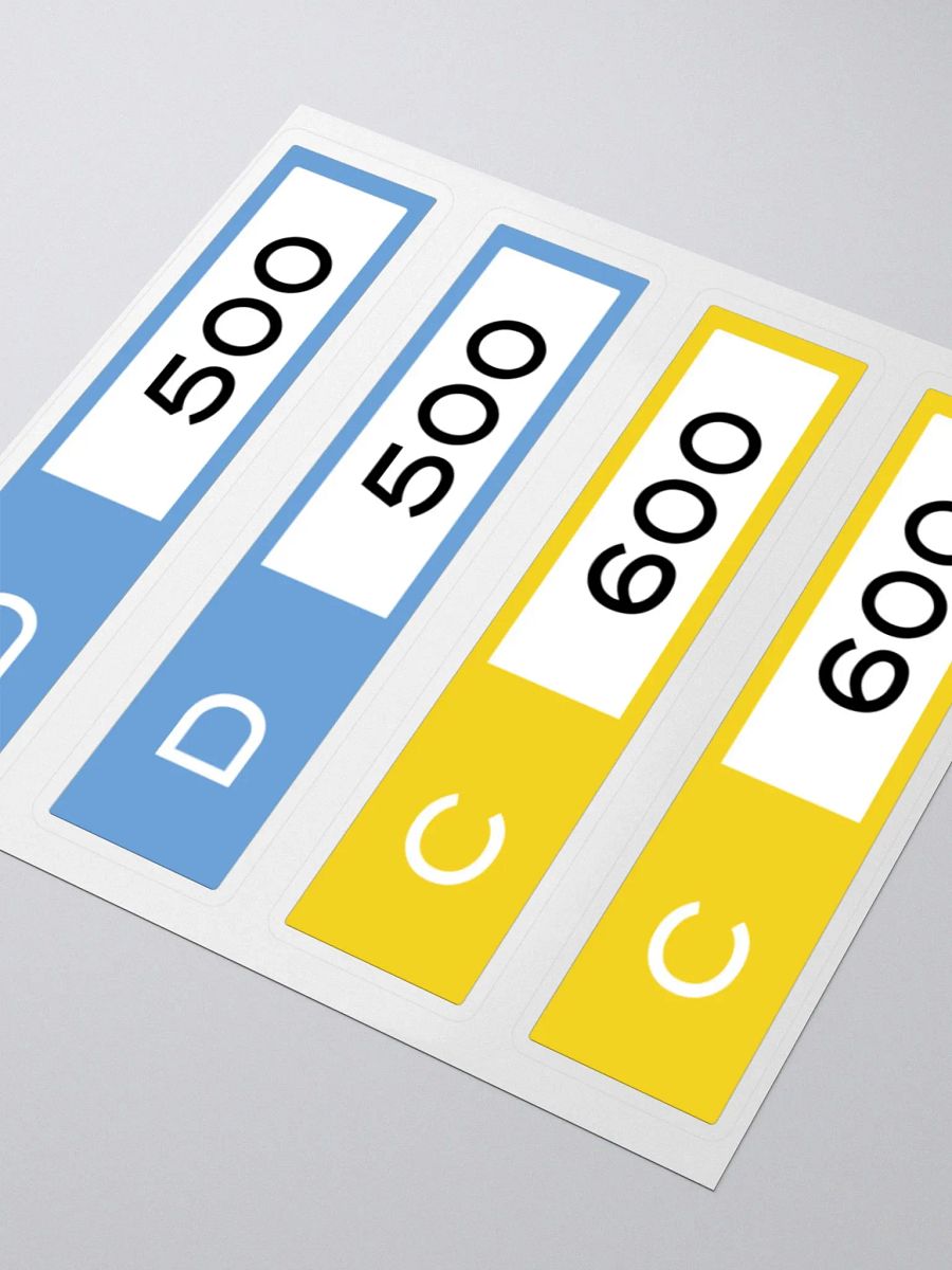 DC class stickers set product image (3)