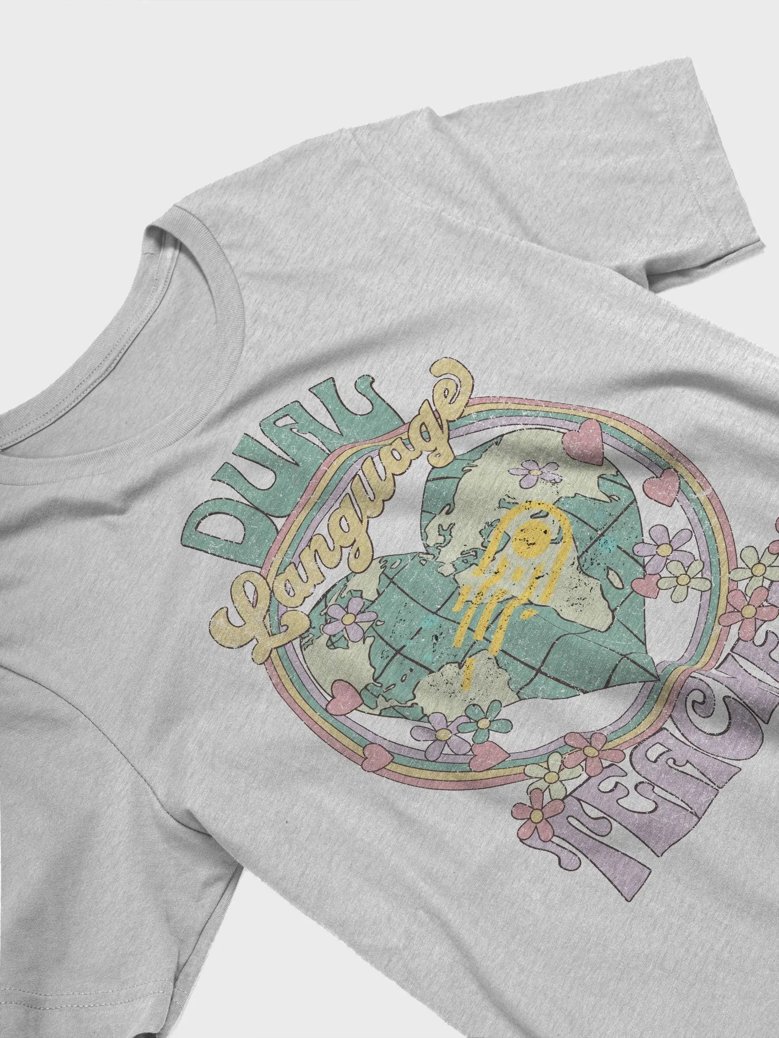 Worldly Love Dual Language Heritage T-Shirt product image (3)
