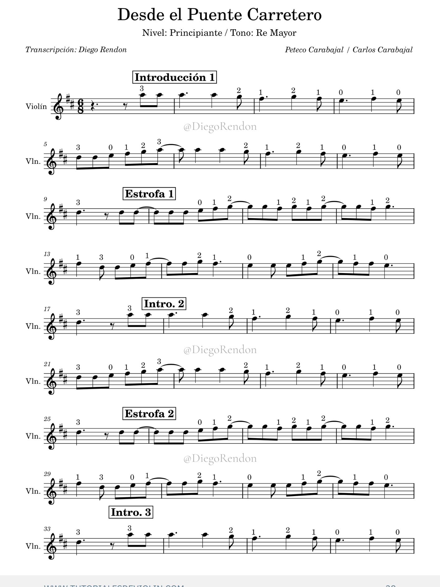 Partituras de Folklore para Violin product image (4)