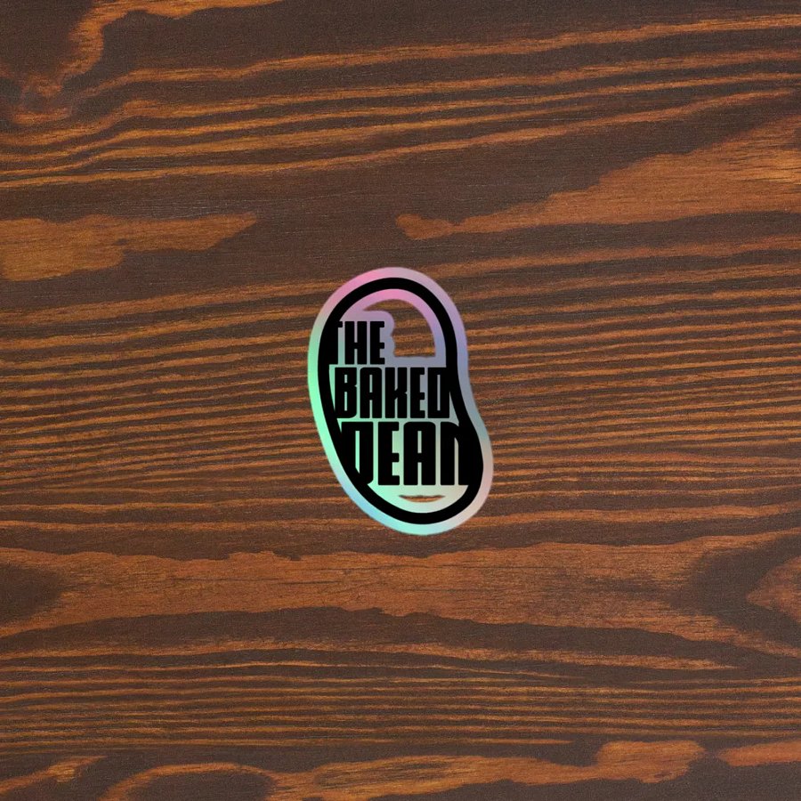 Bean Logo Holographic Sticker product image (5)