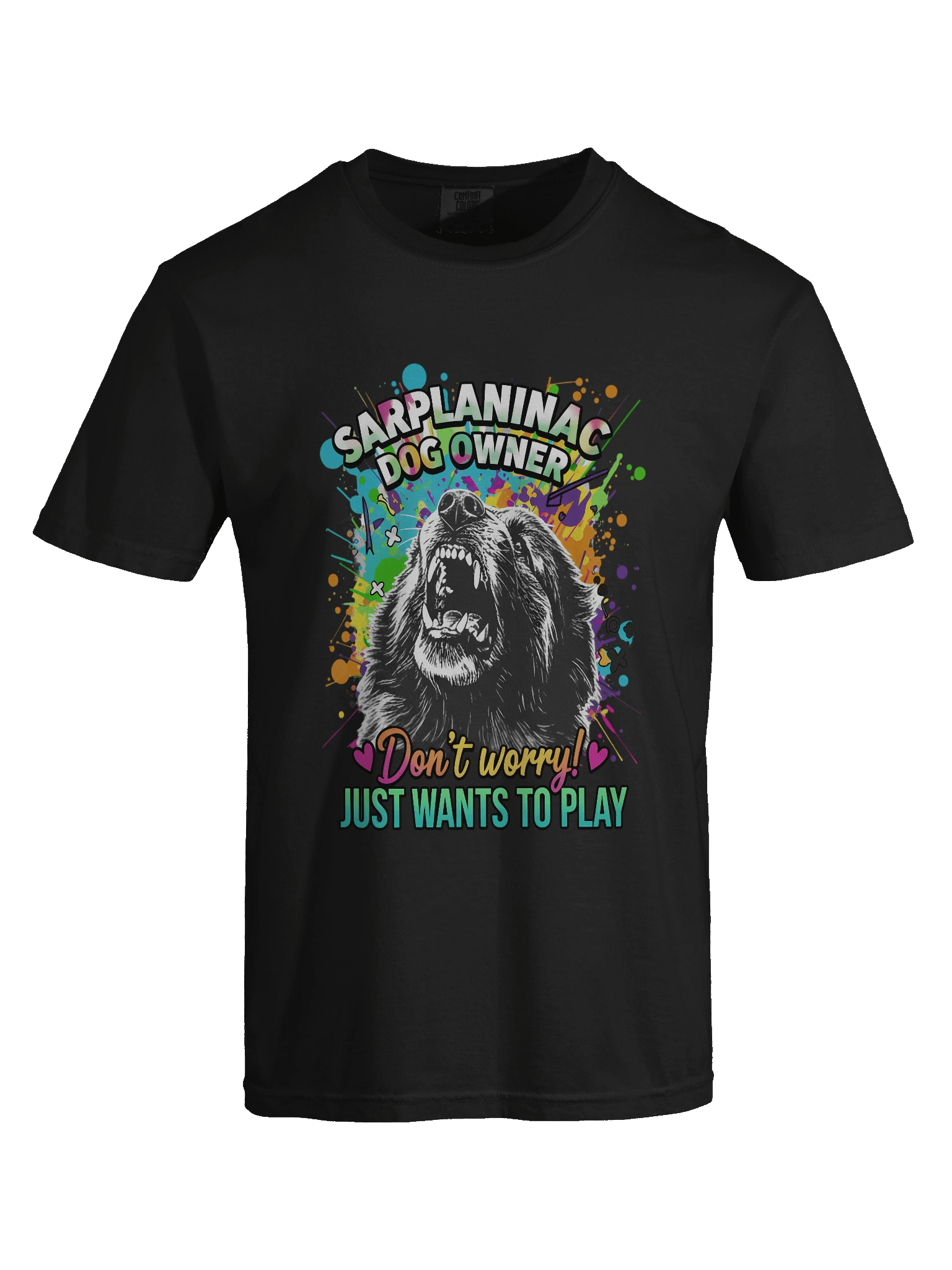 Big Dog Bark Funny T-Shirt | Dog Dad & Mom Gift product image (7)