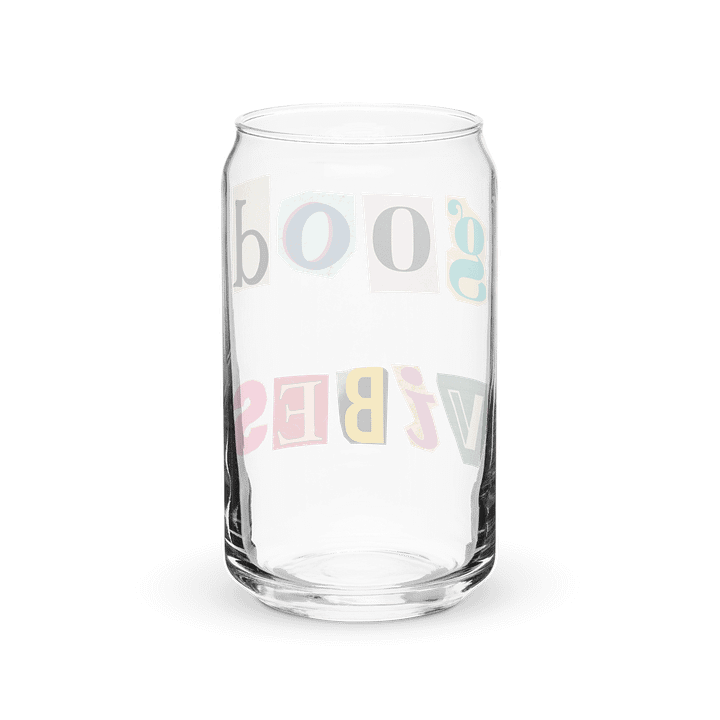 Good Vibes 16oz Glass Cup product image (6)