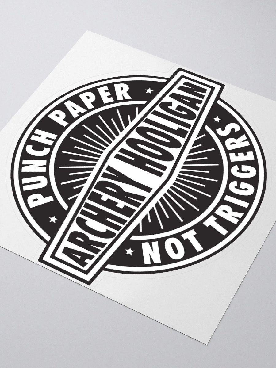 Punch Paper Not Triggers Sticker product image (7)