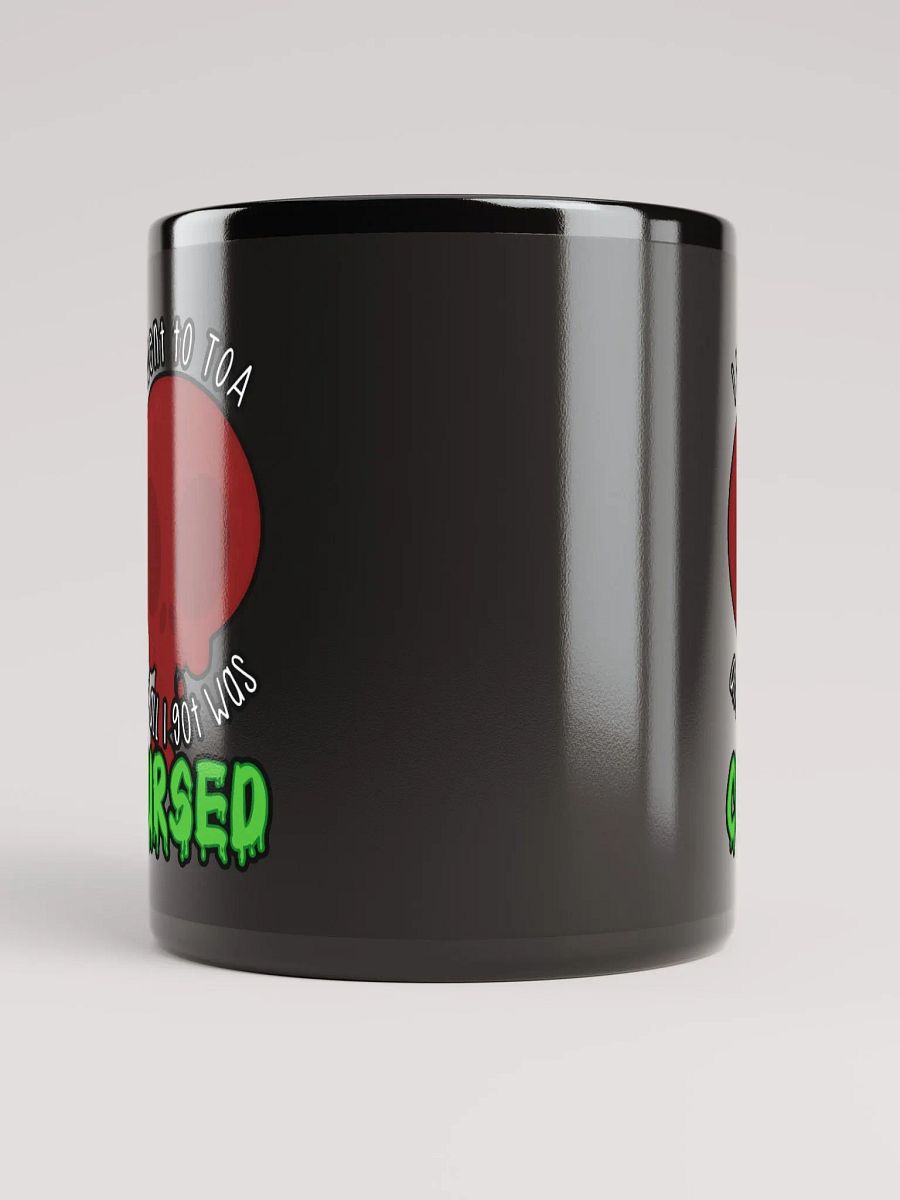 All I Got Was Cursed - Death Knight - Black Glossy Mug product image (5)