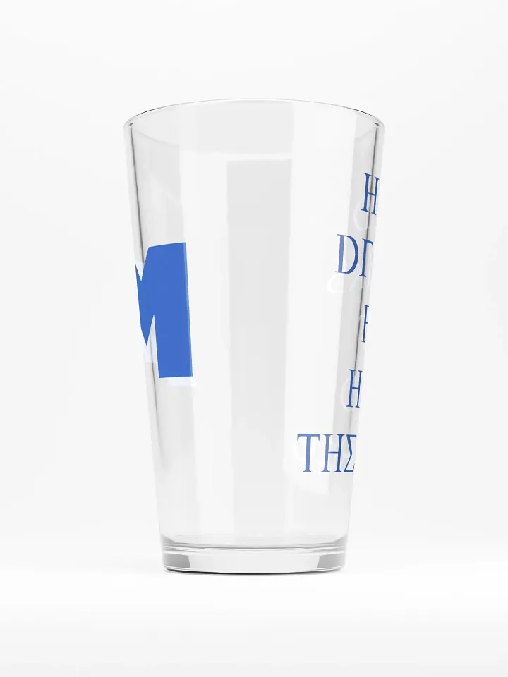 Hard Drinks For Hard Theology Pint product image (1)
