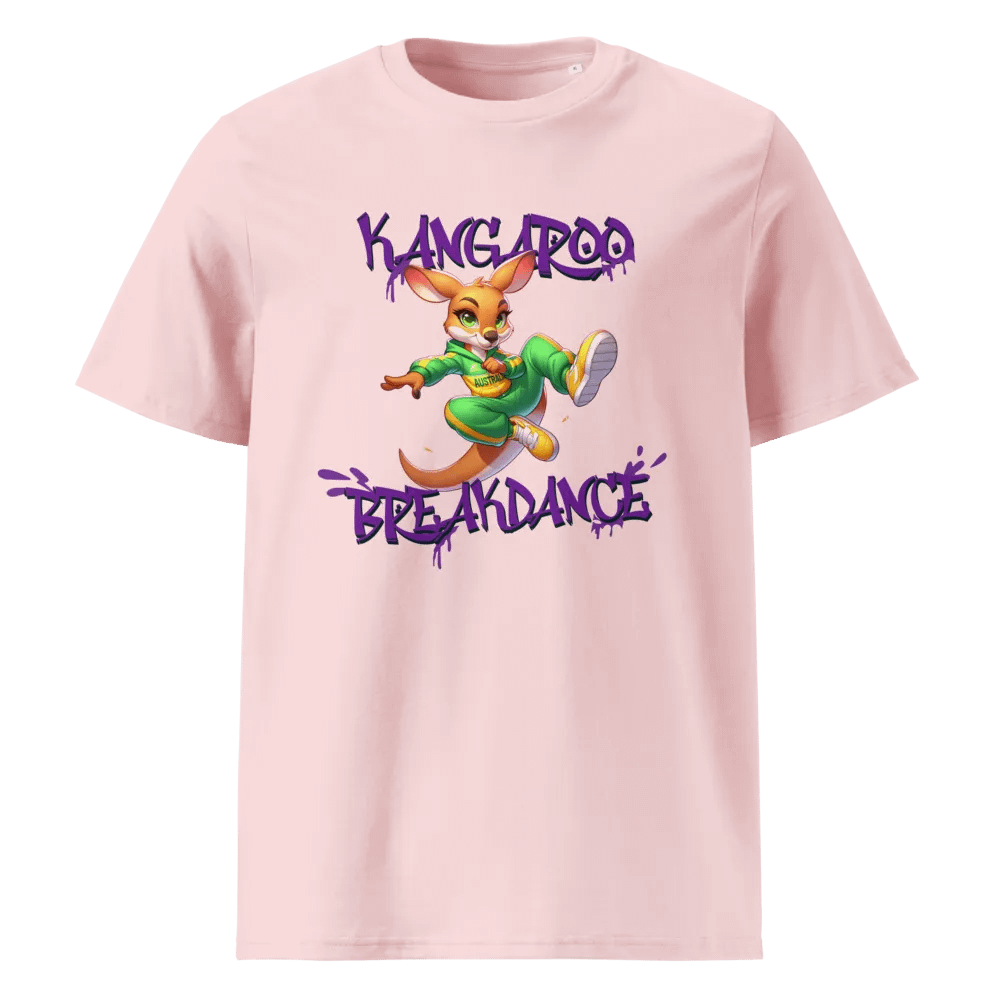 Kangaroo Breakdance - Organic Cotton T-Shirt product image (3)