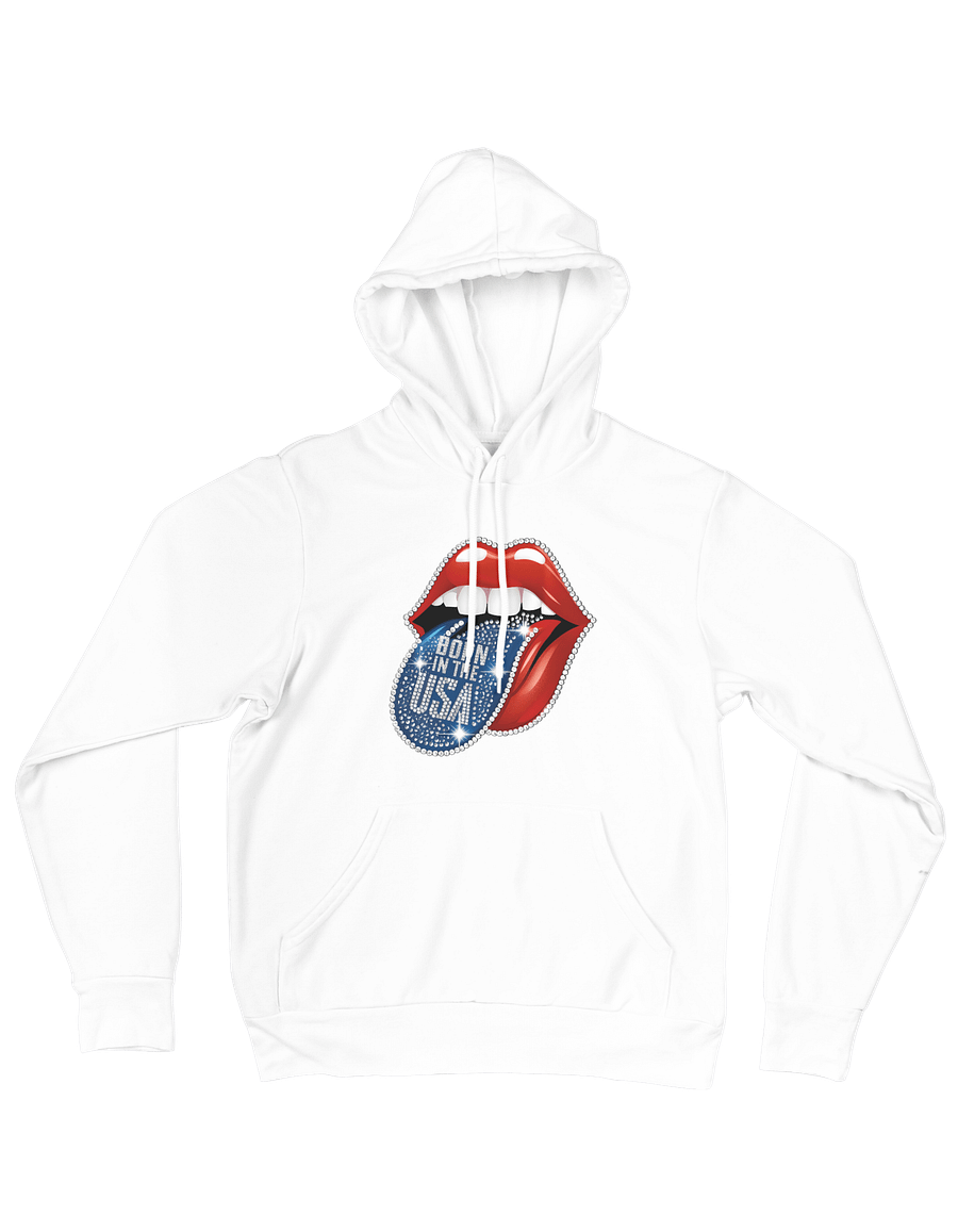 Born in the USA Patriotic Lips #9 Clipart product image (7)