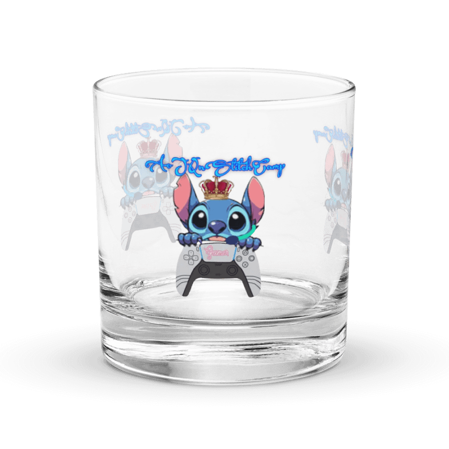 Royal Gamer Rocks Glass product image (3)