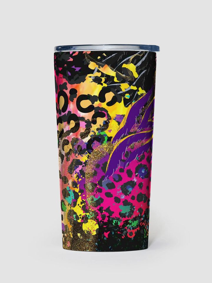 safari leopard print Stainless Steel Tumbler colorful gift for friends trendy ladies product image (1)